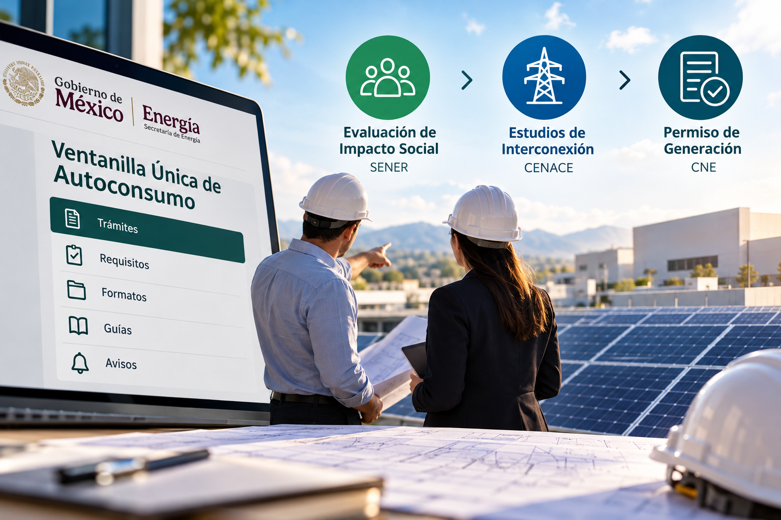 Ventanilla Única de Autoconsumo en México: requisitos y permisos para proyectos de generación eléctrica