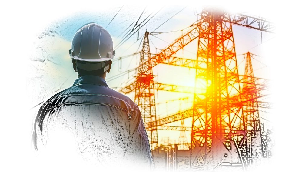 Manager Engineering in standard safety uniform working inspect t